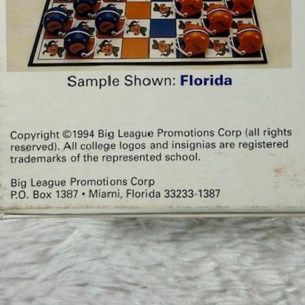 Vintage Auburn University Helmet Checkers - Picture 14 of 15